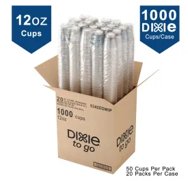 1,000 Dixie 12oz. Insulated To Go Cups