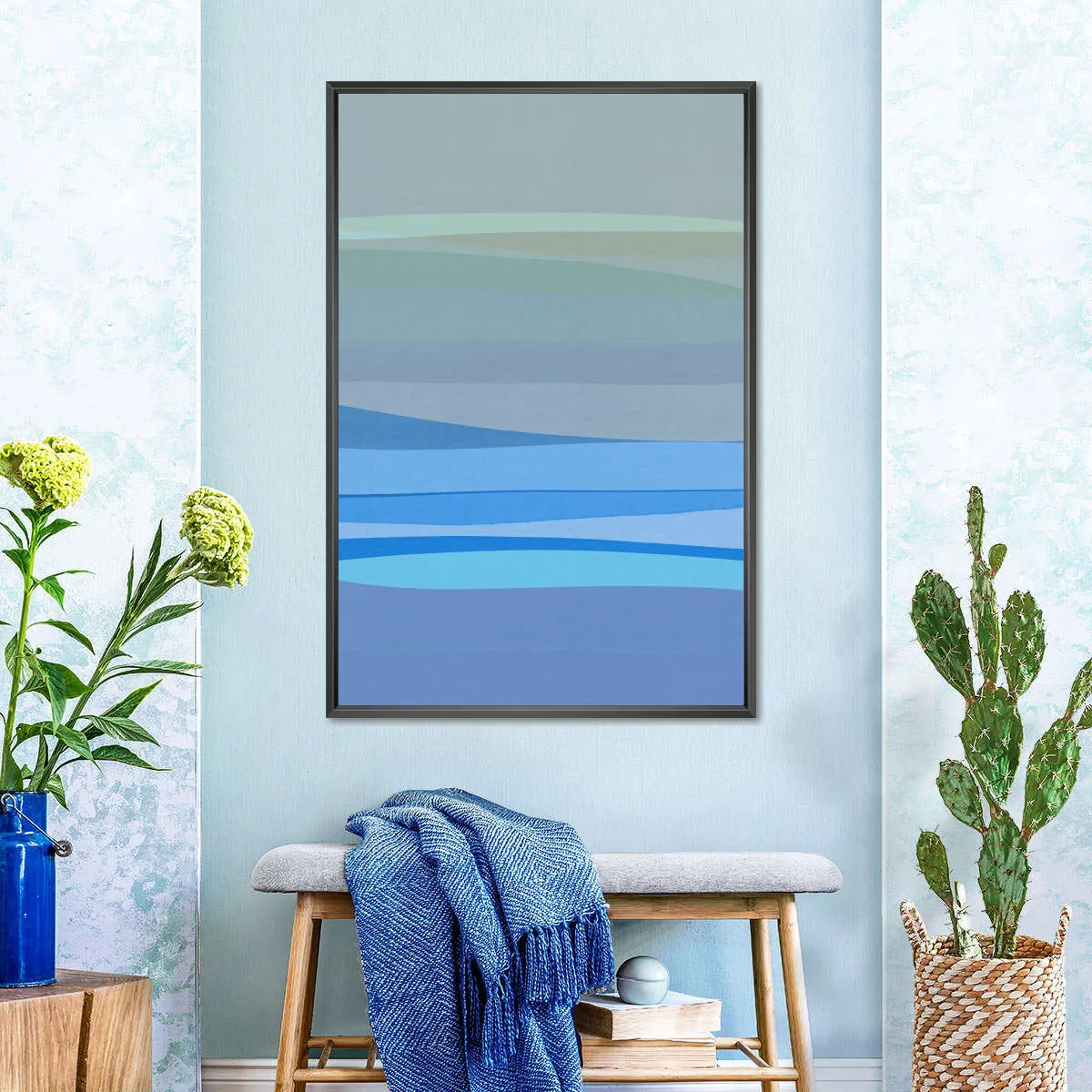 A Blue Abstract I Wall Art