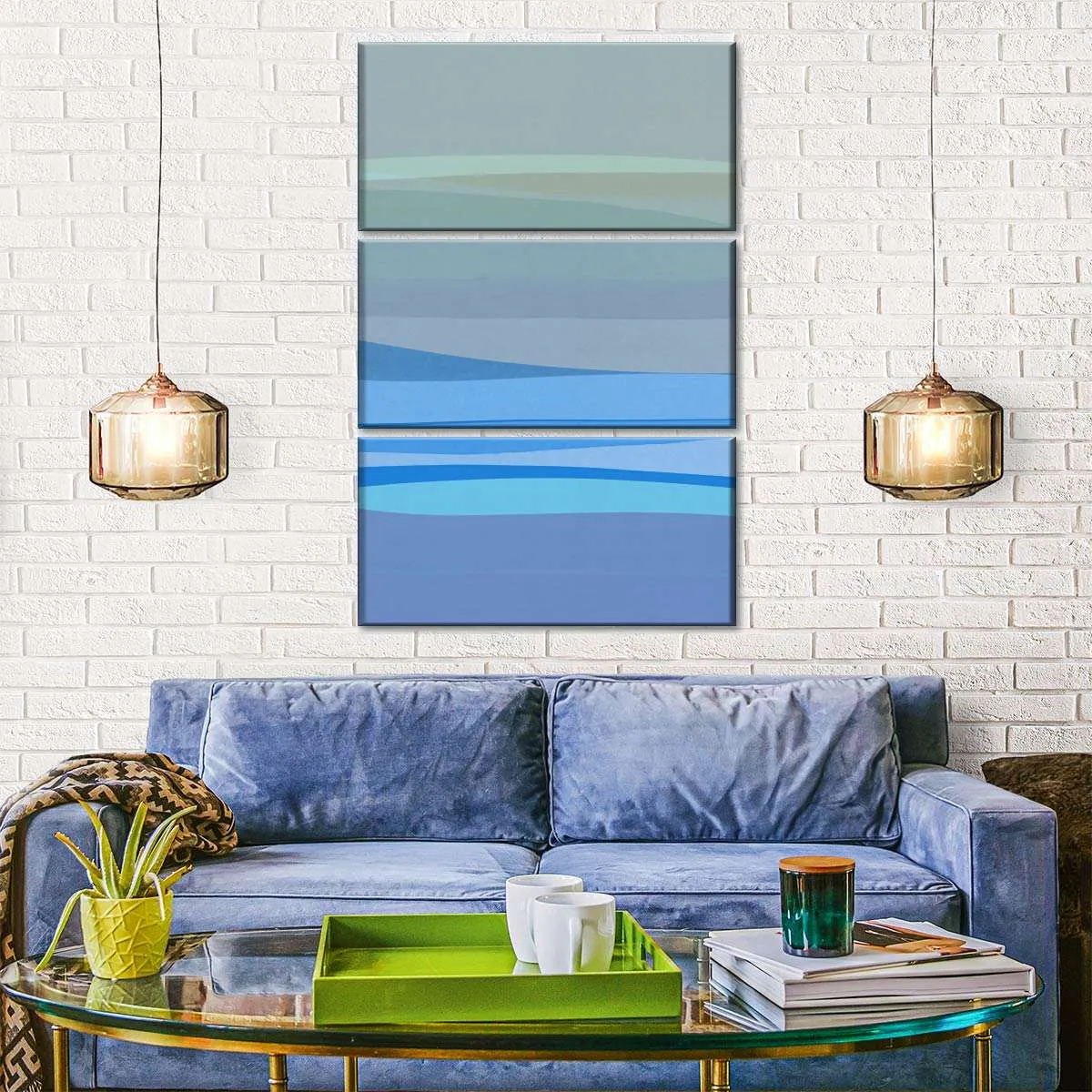 A Blue Abstract I Wall Art