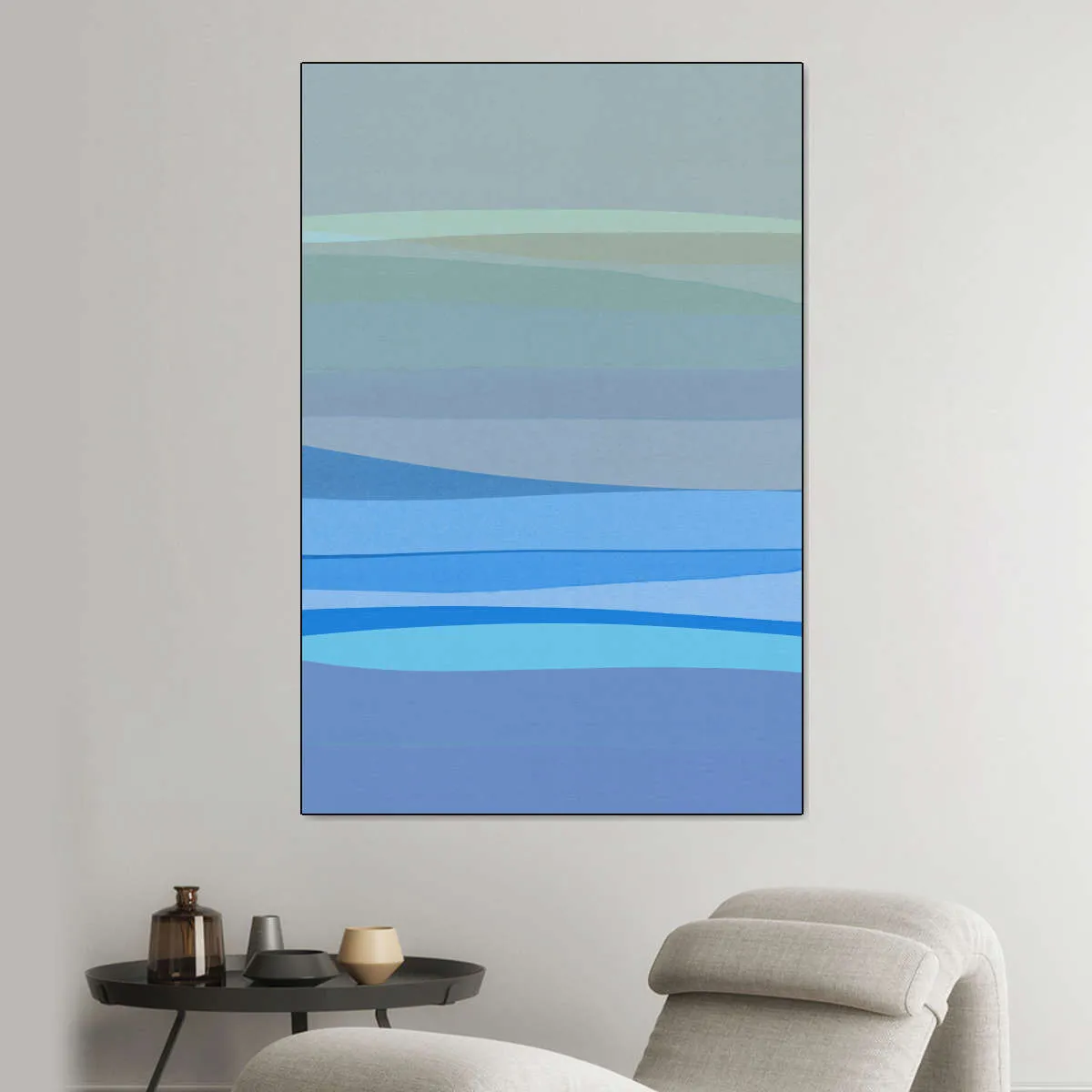 A Blue Abstract I Wall Art