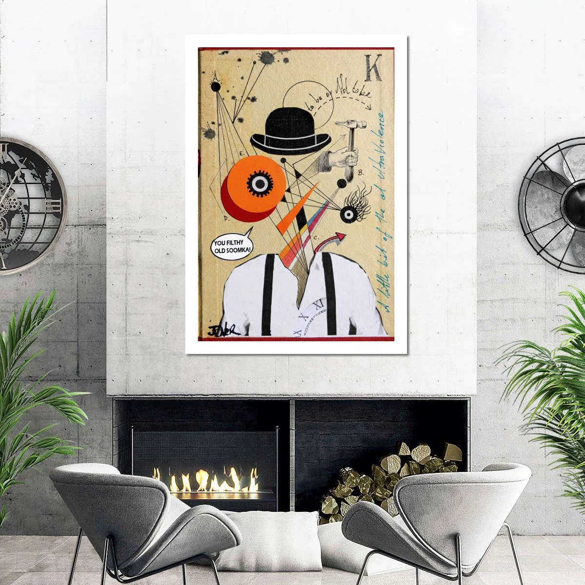 A Clockwork Soomka Wall Art