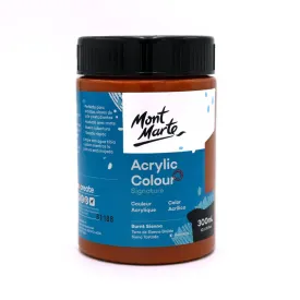 Acrylic Colour Paint Signature 300ml (10.1 US fl.oz) - Burnt Sienna