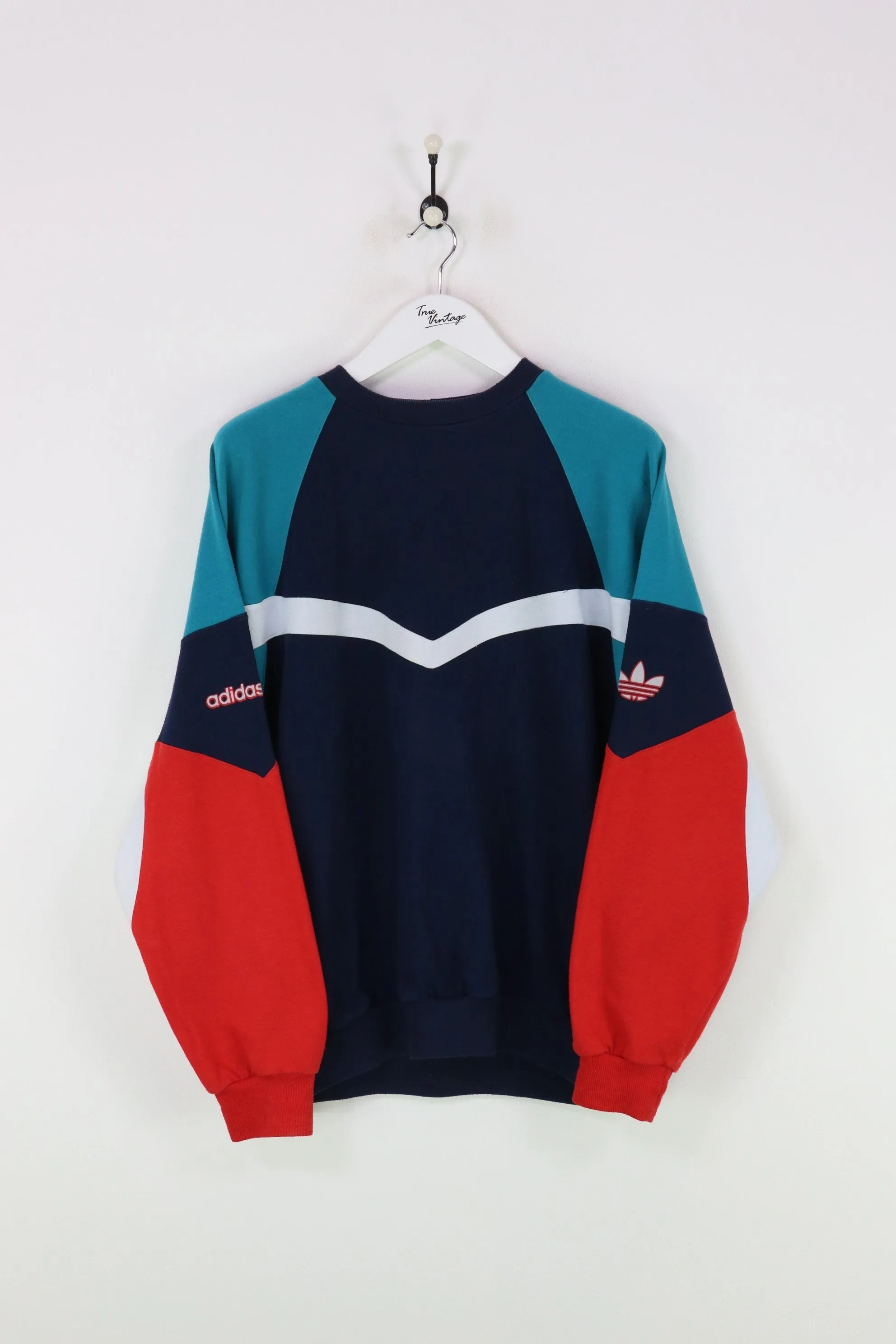 Adidas Sweatshirt Navy/Red XL