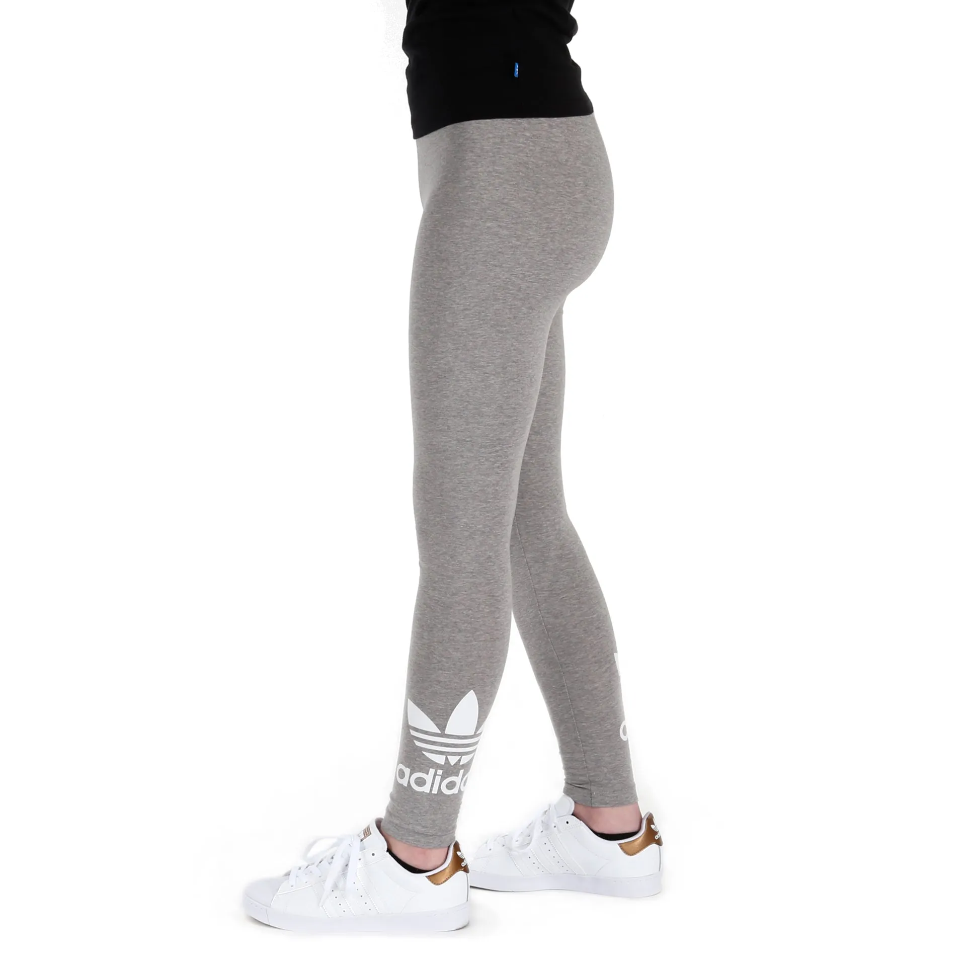 Adidas Trefoil Leggings - Heather Grey