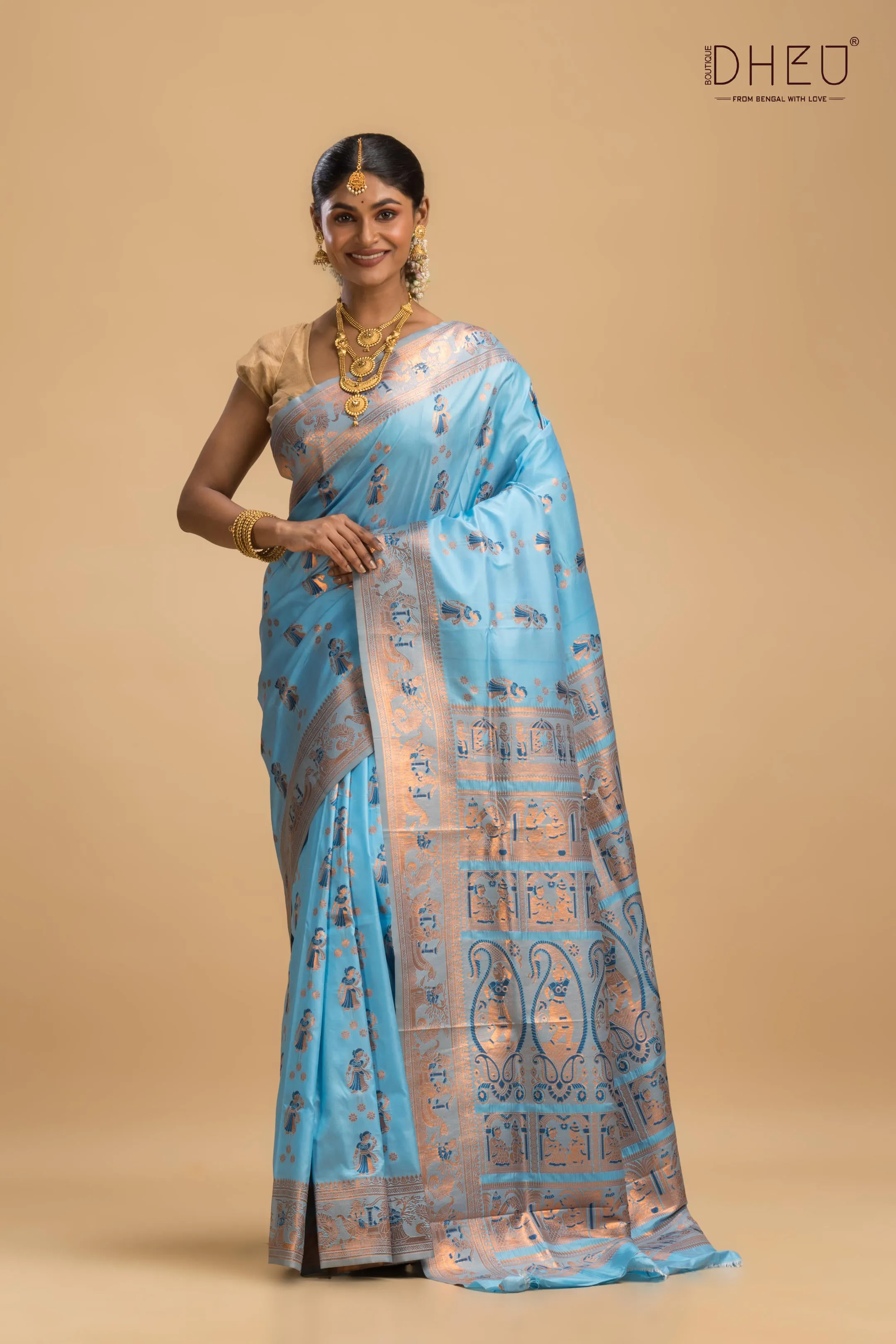 Araalam - Swarnachari Silk Saree