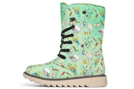 Artist Pattern Polar Vibe Boots