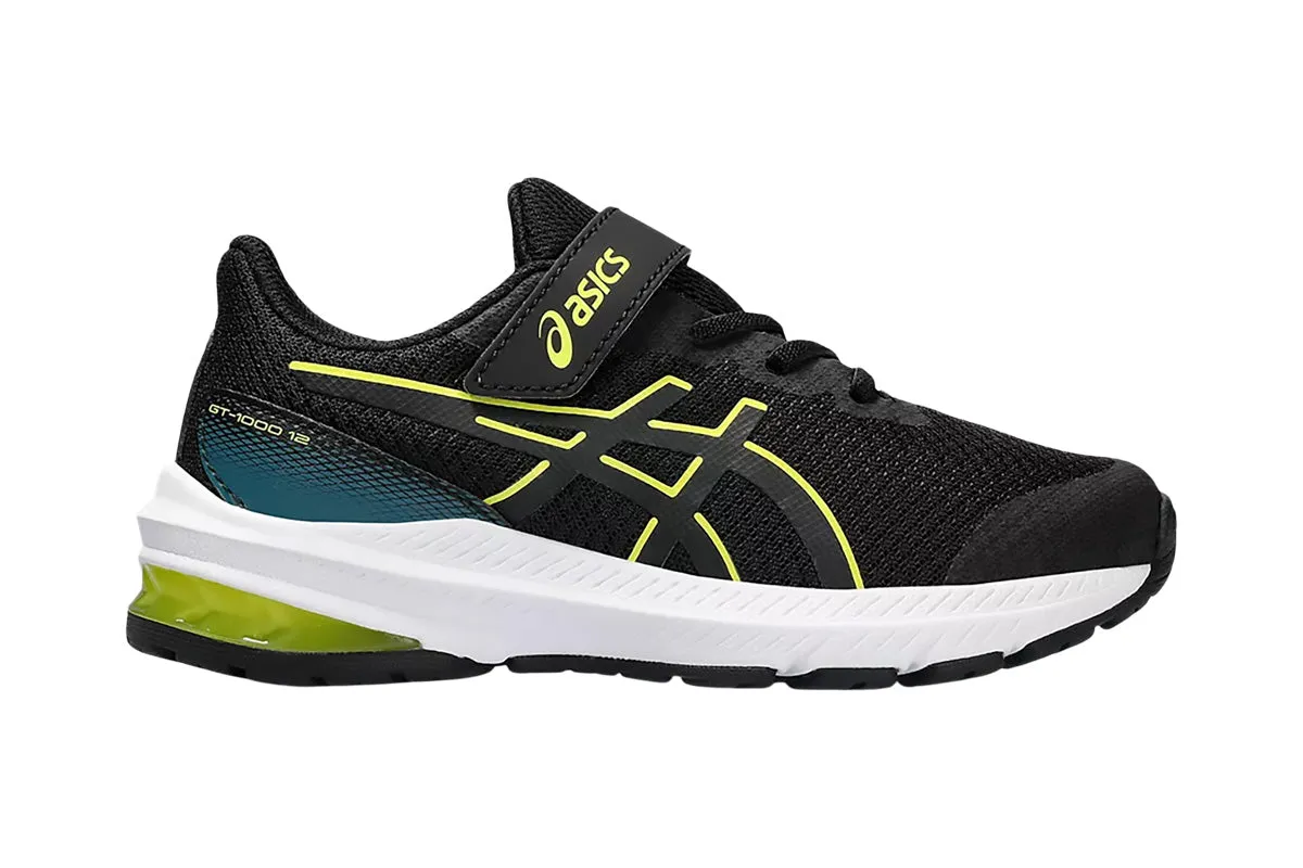 Asics GT-1000 12 PS Black/Bright Yellow Junior