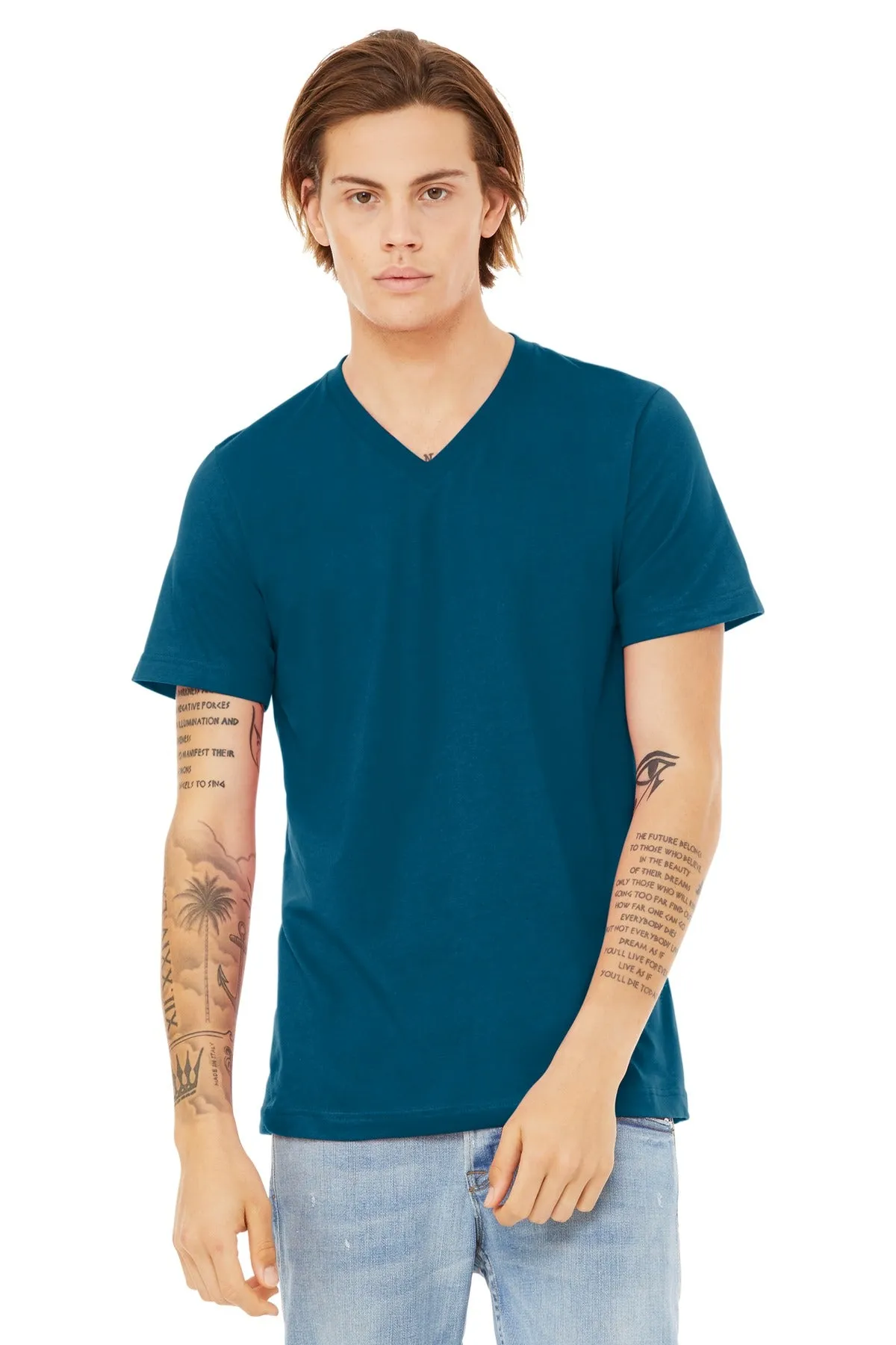 BELLA CANVAS Unisex Jersey Short Sleeve V-Neck Tee