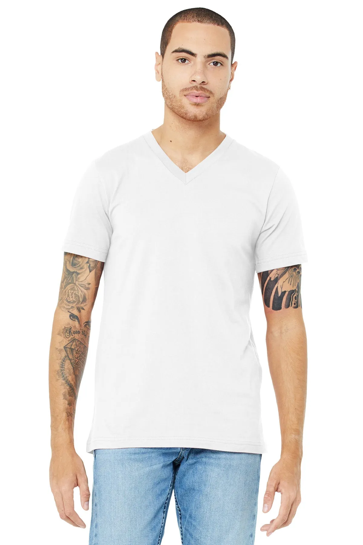 BELLA CANVAS Unisex Jersey Short Sleeve V-Neck Tee