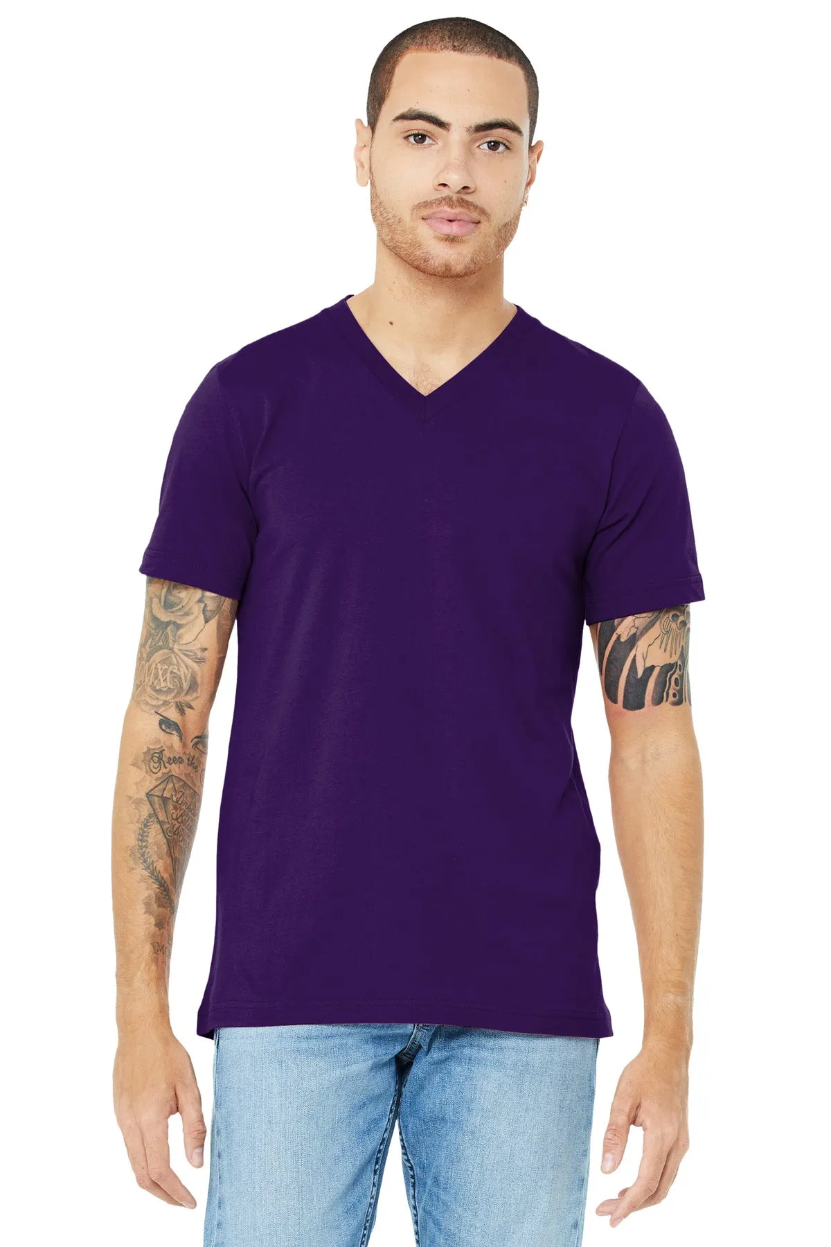 BELLA CANVAS Unisex Jersey Short Sleeve V-Neck Tee