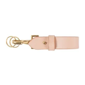 Belt Key Hook - Bovine Leather - Natural Tan