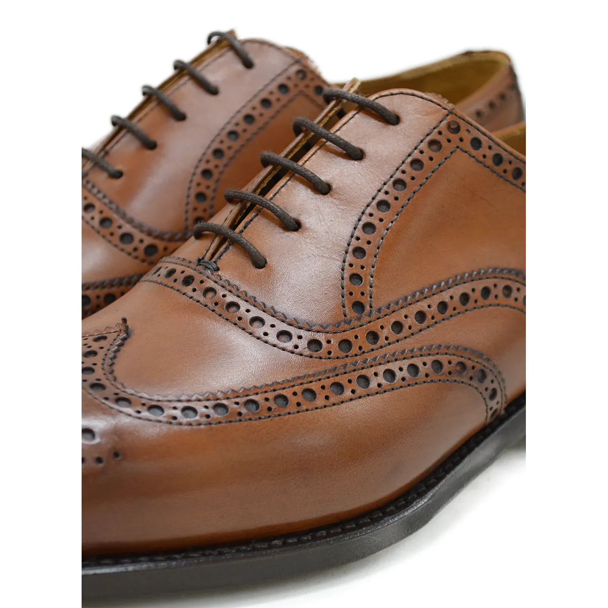 Berwick 1707 Brogue (5215) - Tan