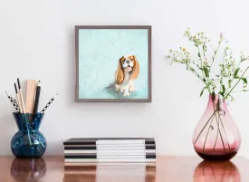 Best Friend - Cavalier Mini Framed Canvas