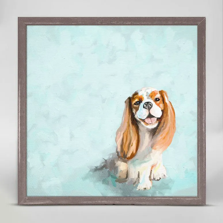 Best Friend - Cavalier Mini Framed Canvas