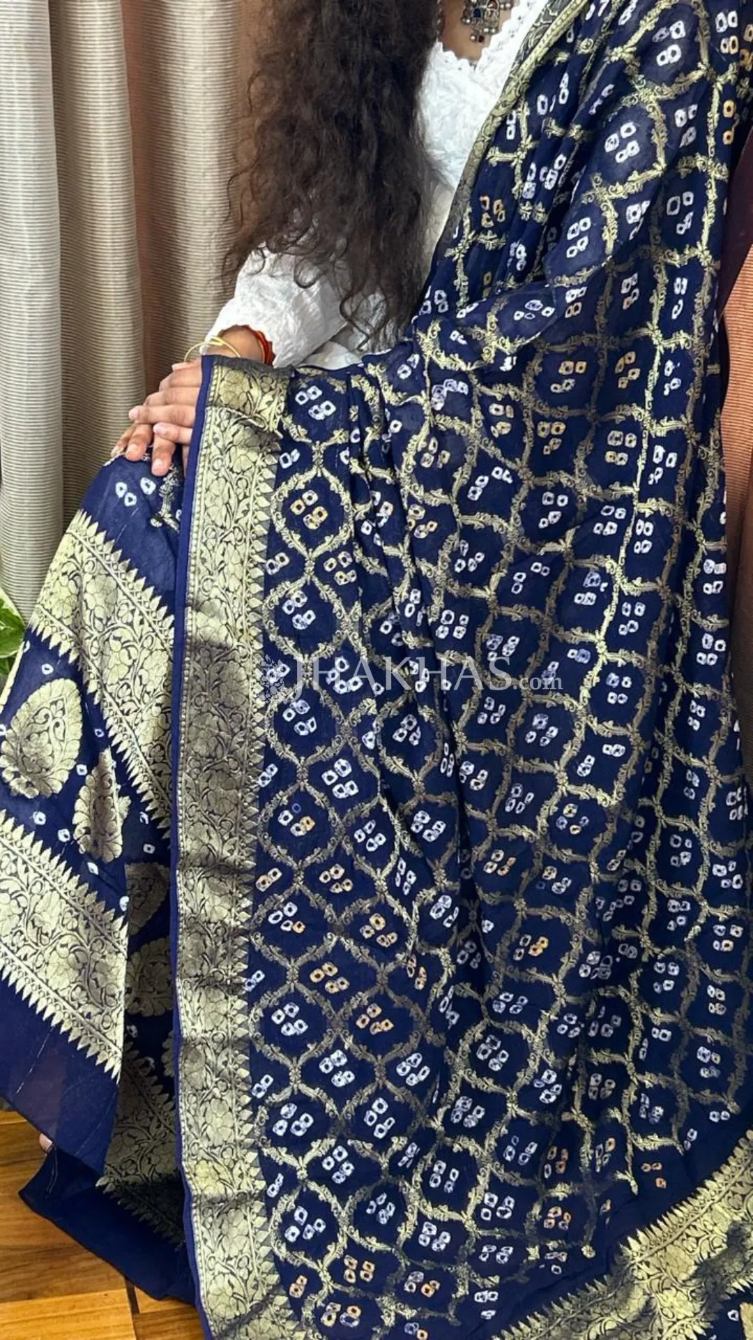 Blue Banarasi Ghatchola Dupatta