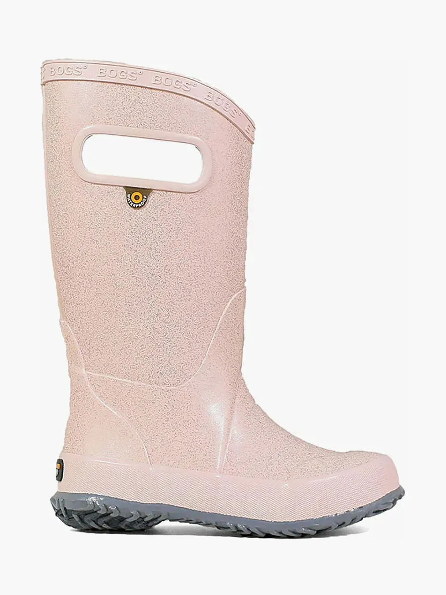 Bogs Rainboots - Rose Gold Glitter