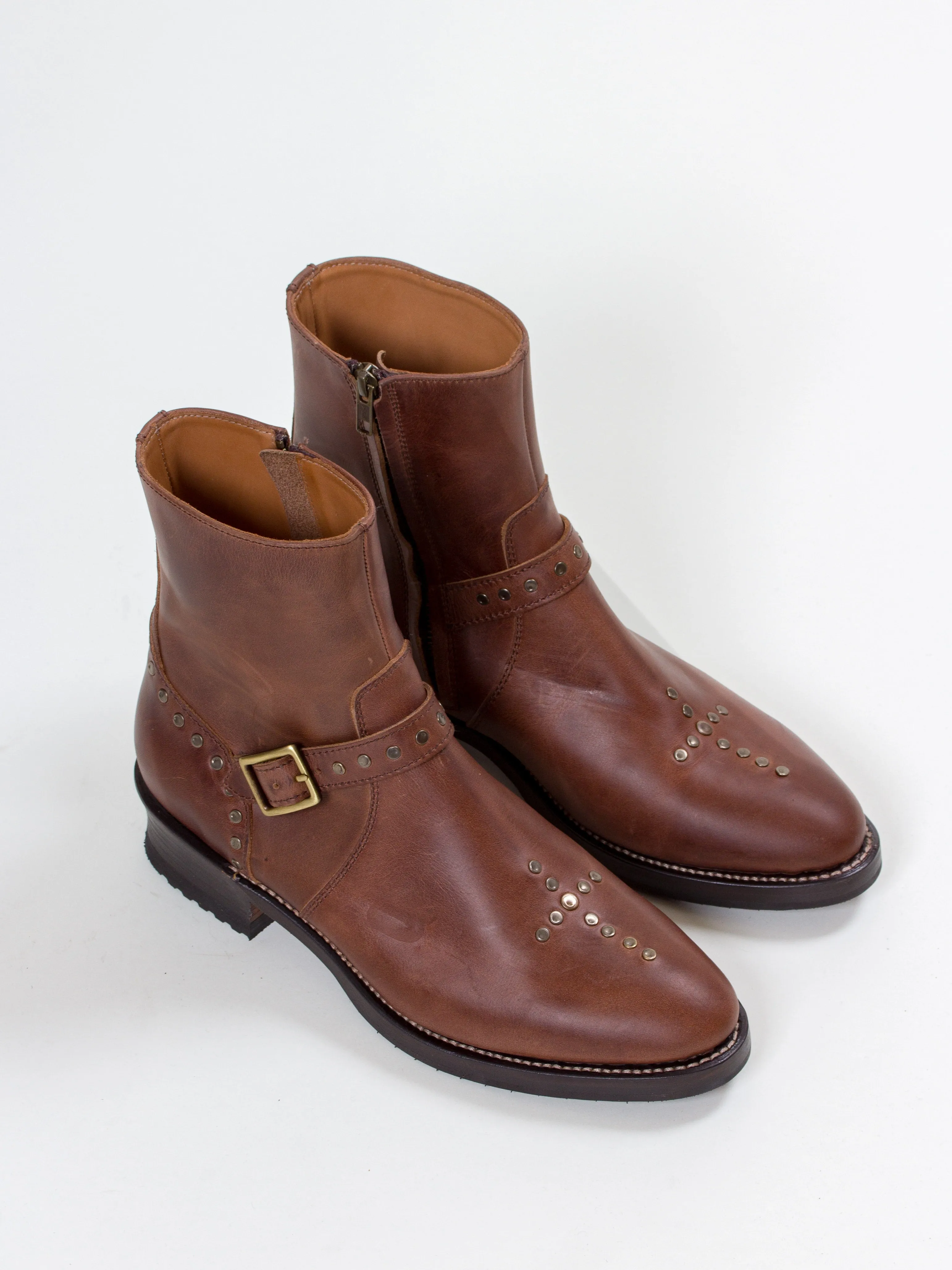 Bright Shoemakers, Boondock Boot, Deep Brown/Copper