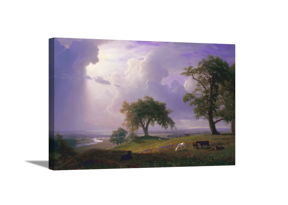 California Spring | Albert Bierstadt Gallery Wrapped Canvas