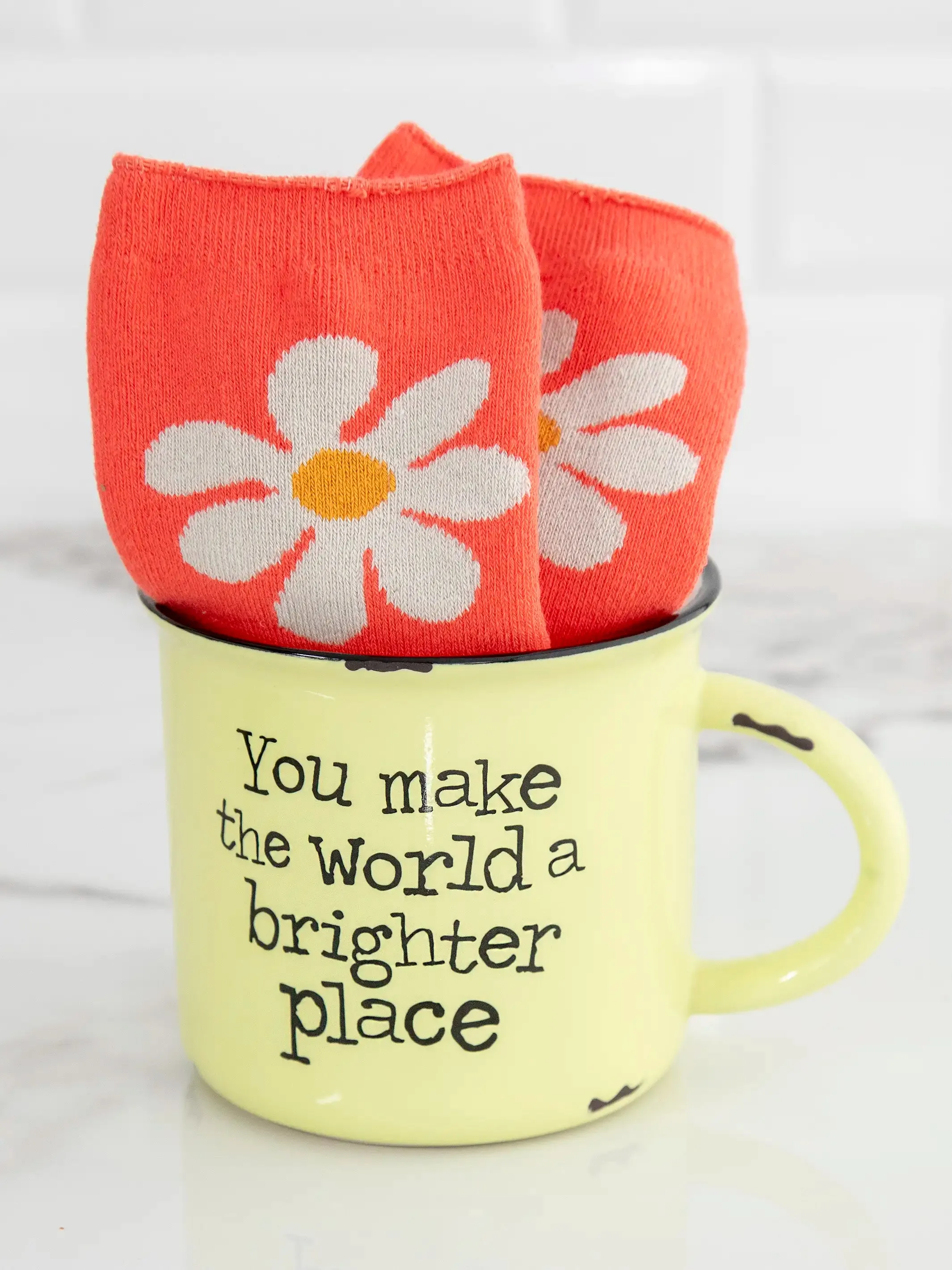 Camp Mug & Sock Set - Brighter Place