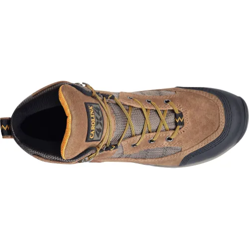 Carolina Men's Granite 5" Steel Toe Hiker Work Shoe Dark Brown- CA4561