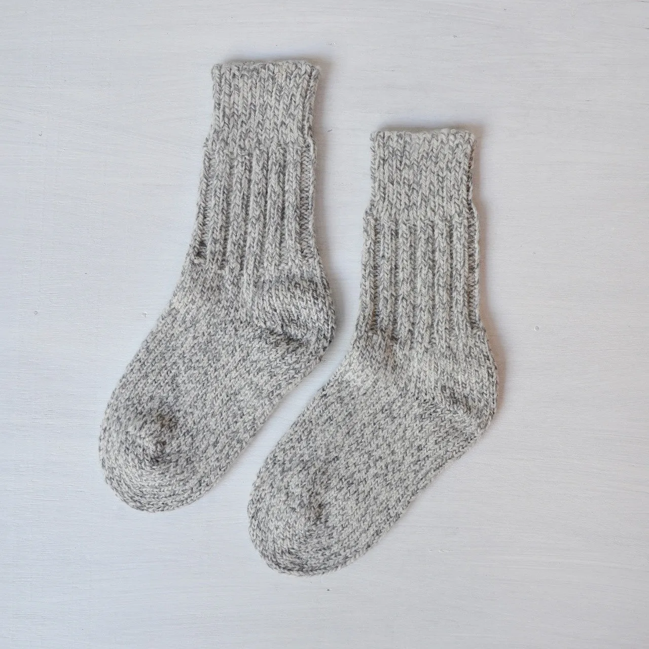 Chunky Norwegian Wool Socks - Organic Merino (Adults 36-43)