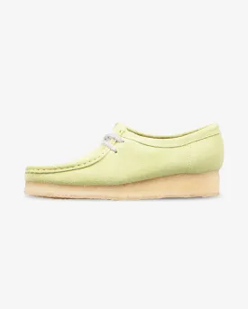 Clarks Originals Wallabee Pale Lime Suede