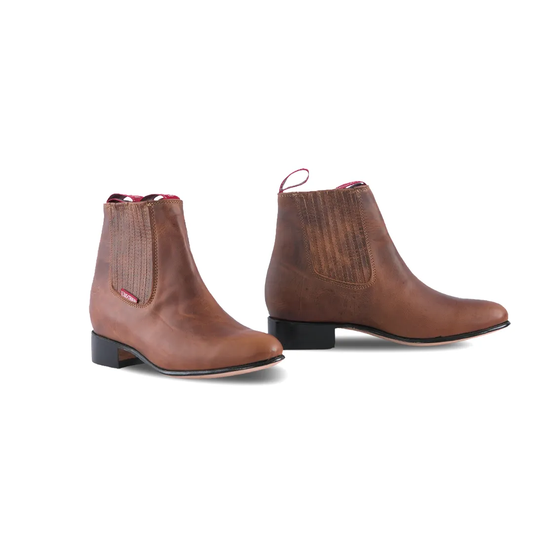 Classic Chelsea Boot Avejentado Miel E500