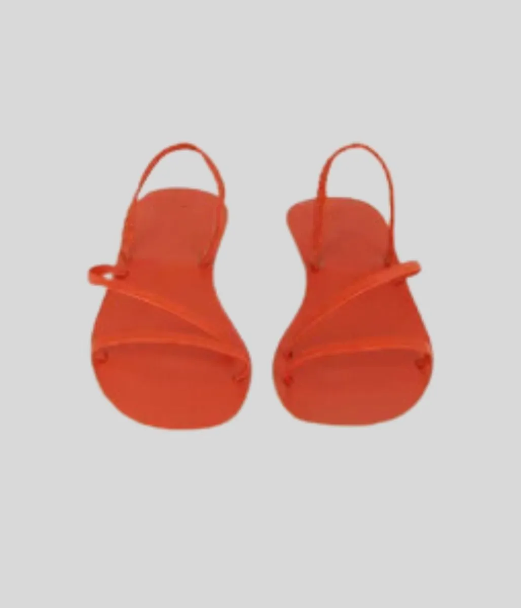 Coral Skinny Strap Sandal