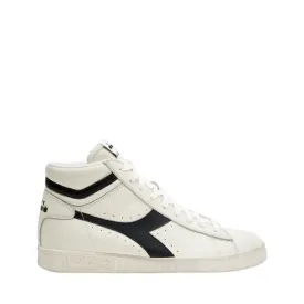 DIADORA SNEAKERS GAME L HIGH WAXED BIANCO - NERO