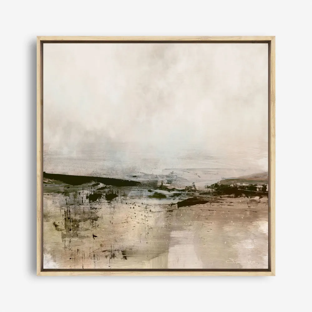 Distant Forest (Square) Canvas Print