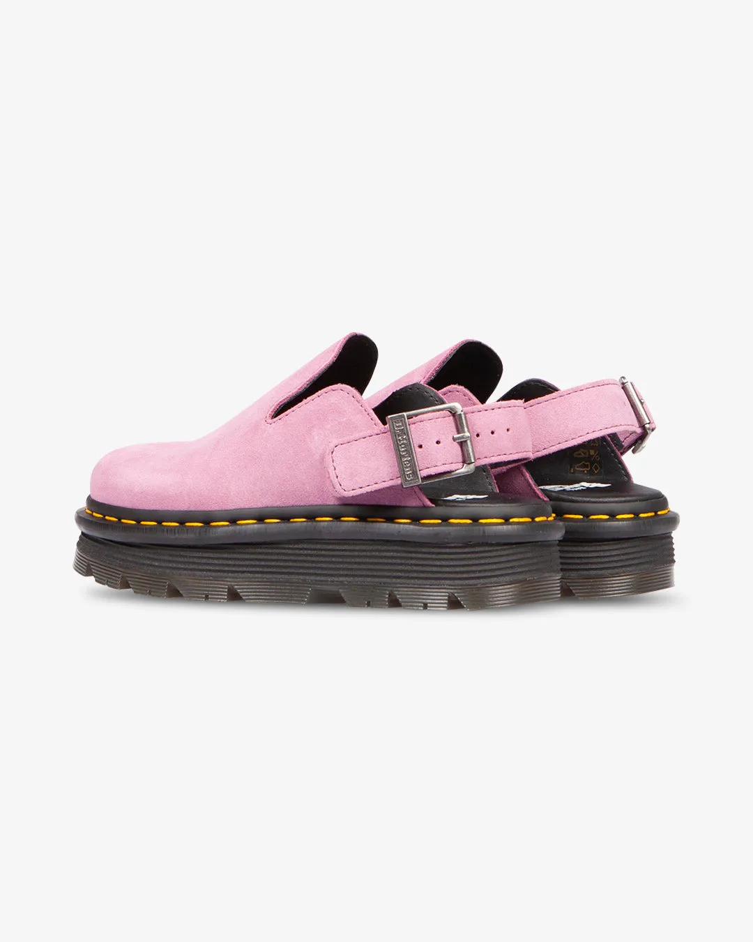 Muted Purple Dr. Martens ZebZag Mule for a Fashionable Look