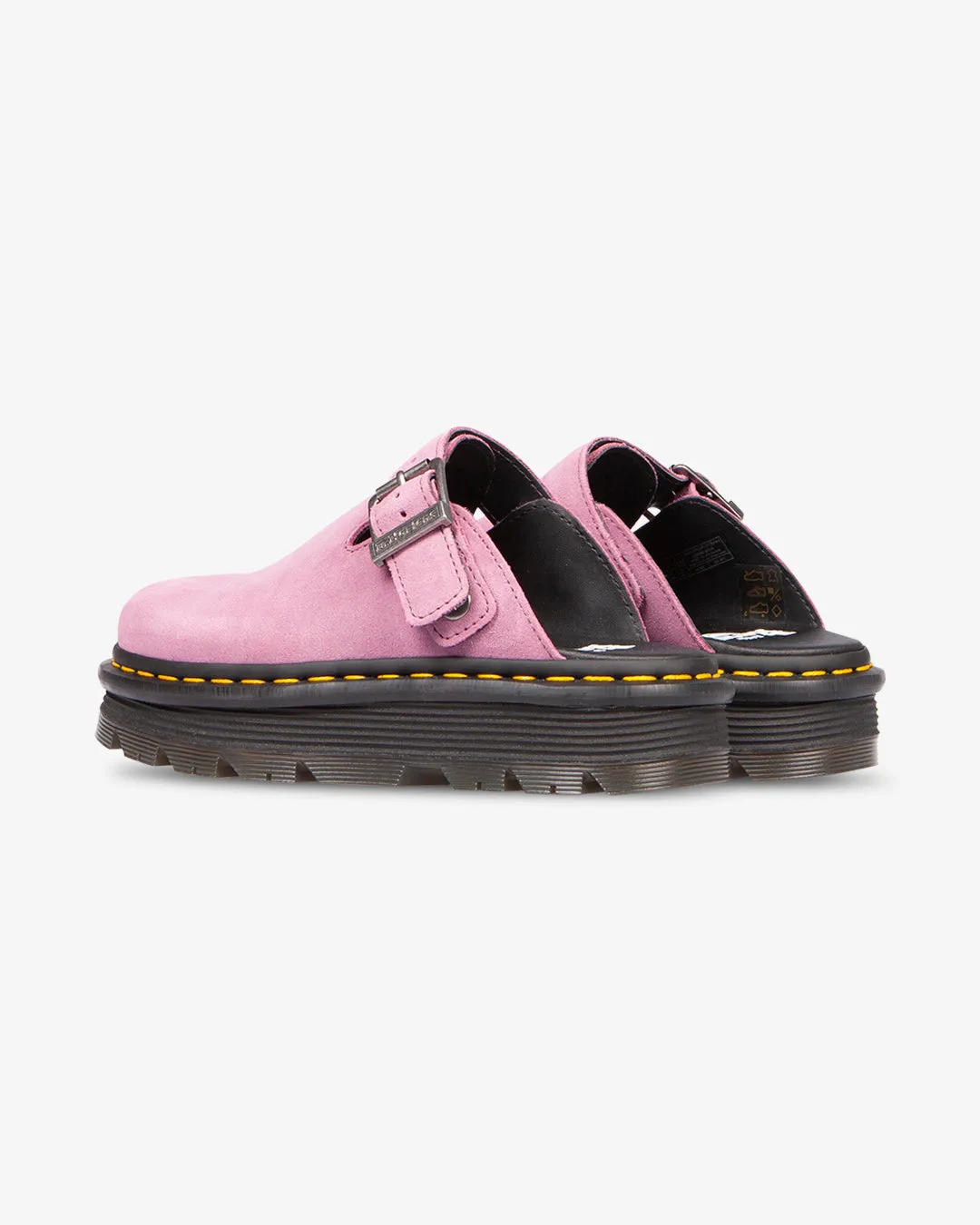 Muted Purple Dr. Martens ZebZag Mule for a Fashionable Look