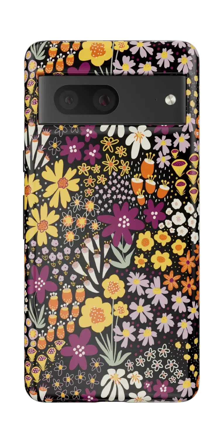 Falling for You | Plum Floral Google Pixel Case