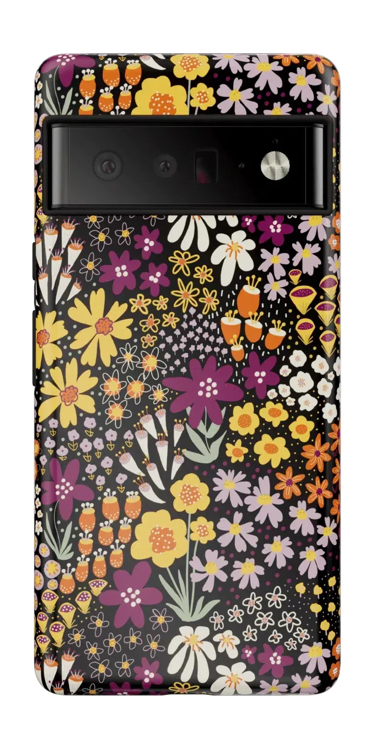 Falling for You | Plum Floral Google Pixel Case