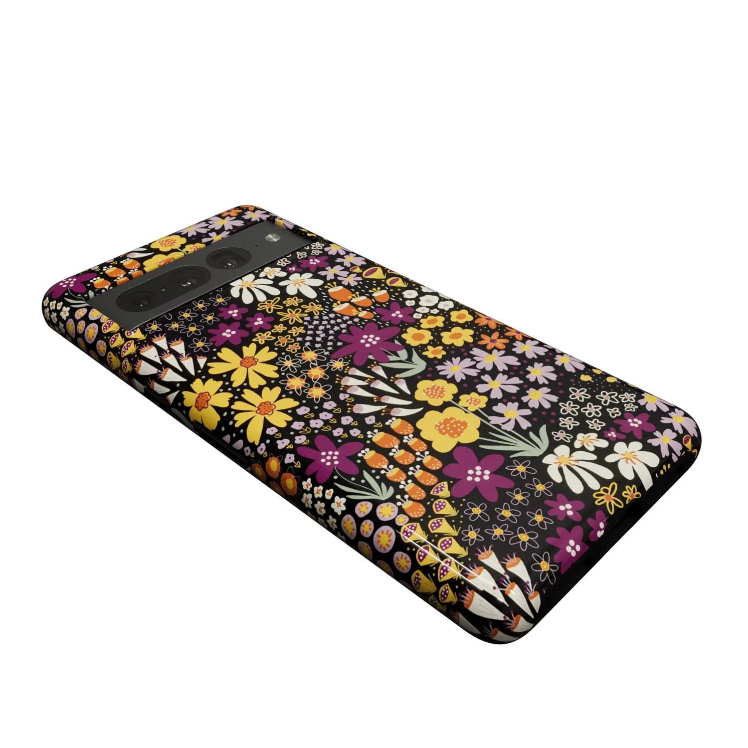 Falling for You | Plum Floral Google Pixel Case