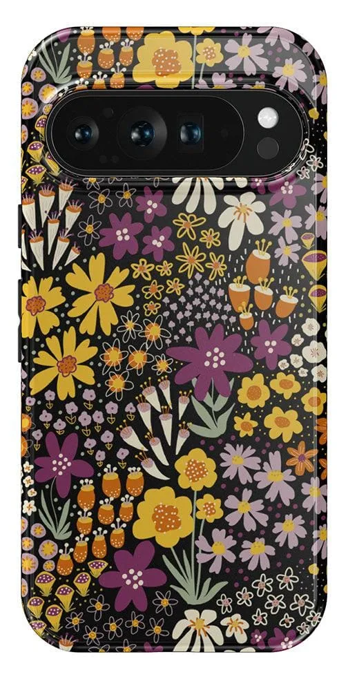 Falling for You | Plum Floral Google Pixel Case