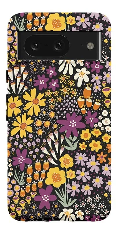 Falling for You | Plum Floral Google Pixel Case