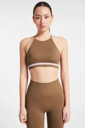 Form Seamless Angie Crop - Mocha