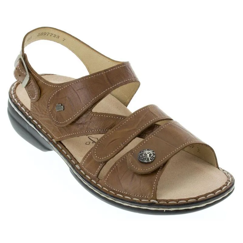 GOMERA-SOFT FOOTBED PLISSEELIGHT COGNAC