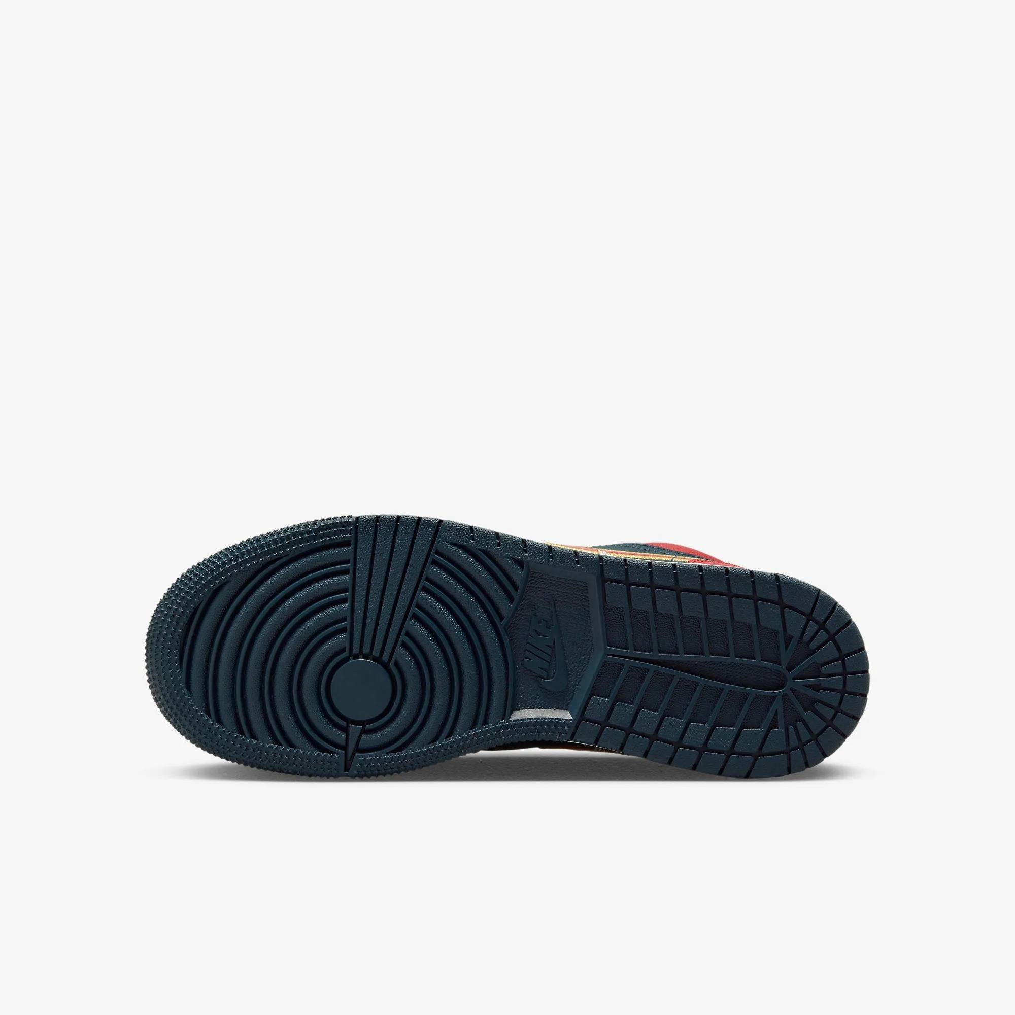 (GS) Air Jordan 1 Low 'Armory Navy / Sport Red' (2024) FQ7380-400