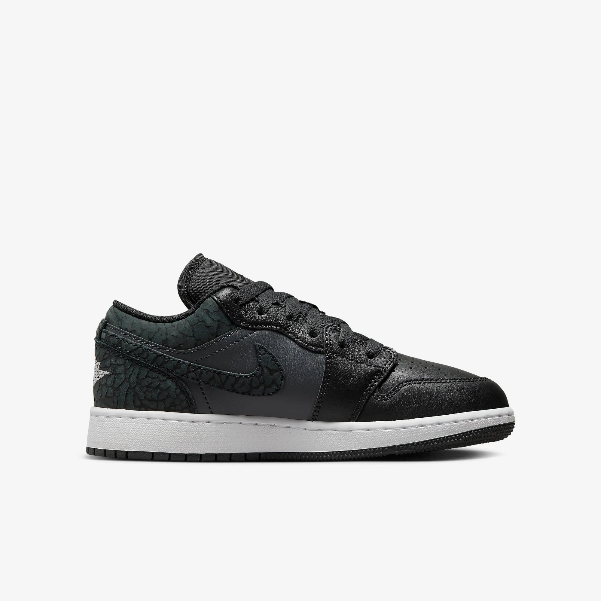 (GS) Air Jordan 1 Low SE 'Black Elephant' (2023) FB9908-001