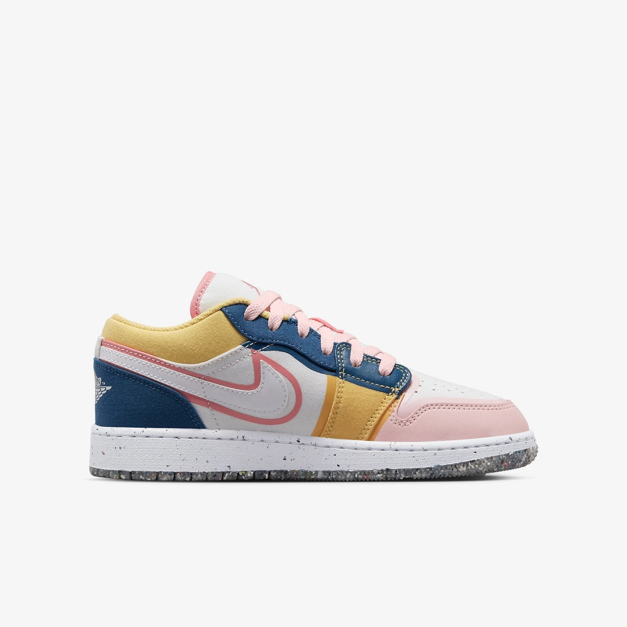 (GS) Air Jordan 1 Low SE 'Multi-Color Canvas' (2023) DV1323-100