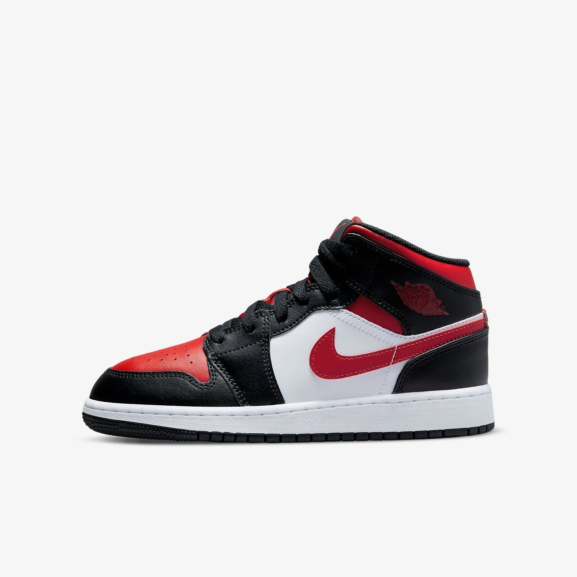 (GS) Air Jordan 1 Mid 'Alternate Bred Toe' (2022) 554725-079