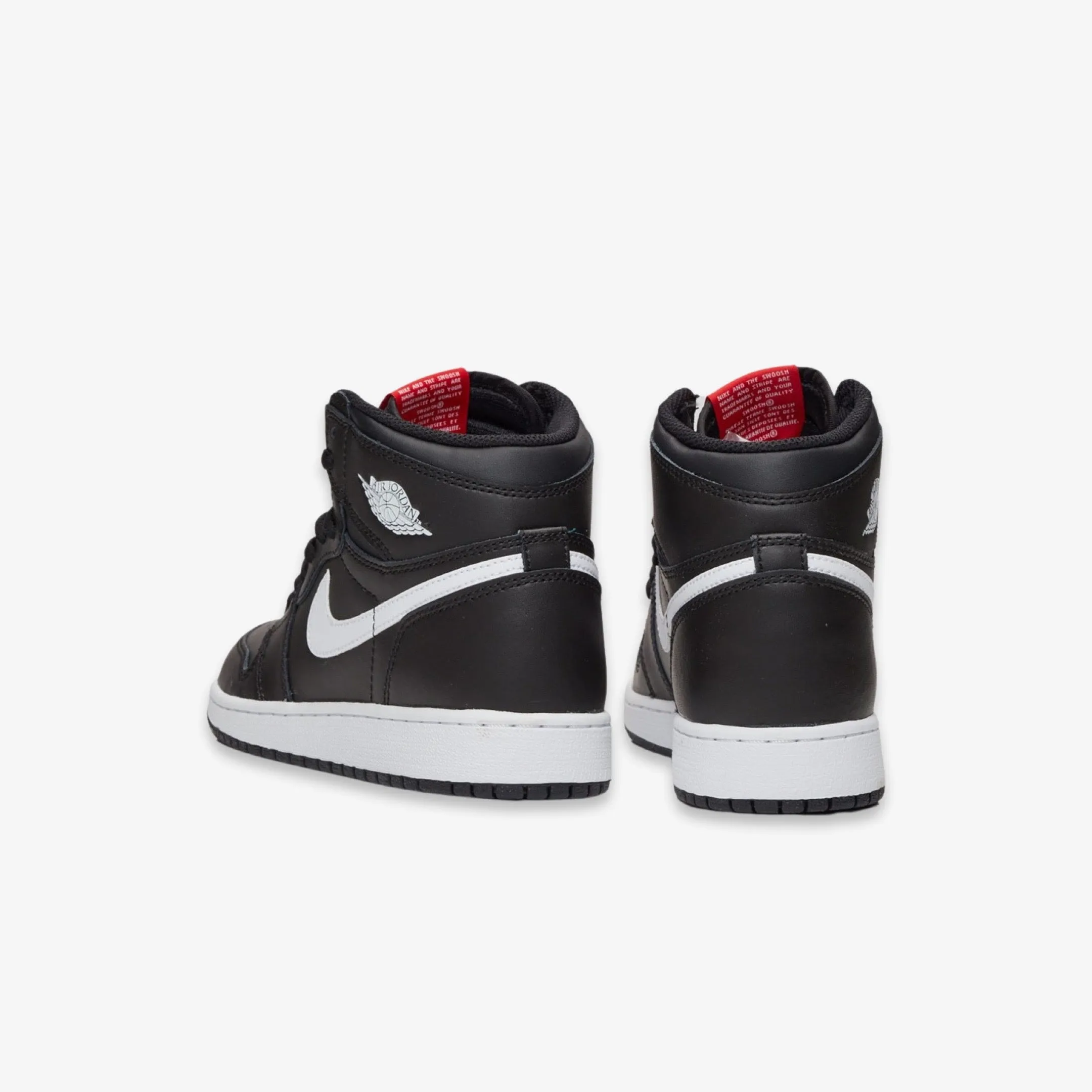 (GS) Air Jordan 1 Retro High Premium 'Yin Yang Black' (2016) 575441-011