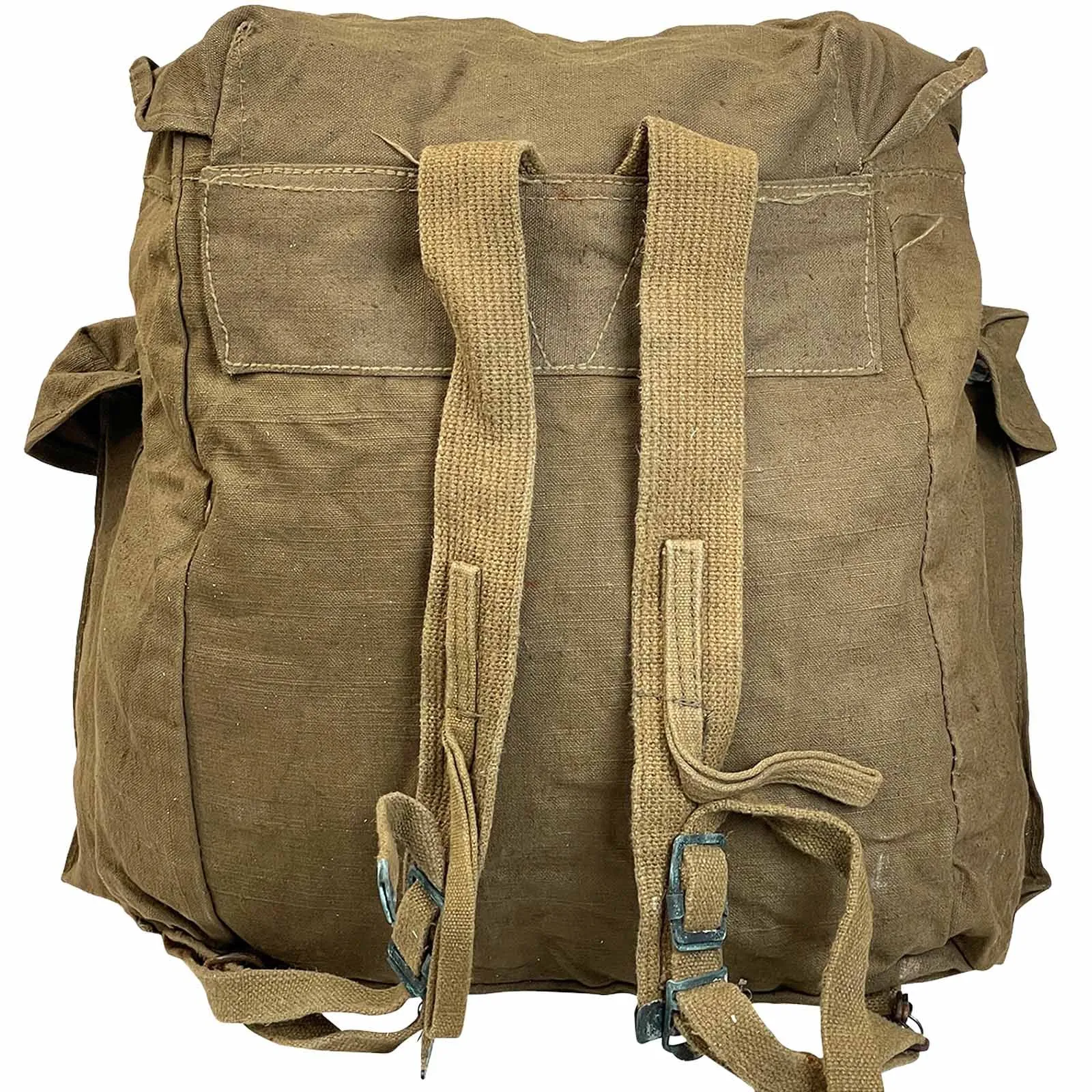 Italian Army Khaki Canvas Daypack