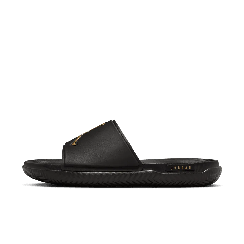 Jordan Jumpman Slides 'Black Metallic Gold'