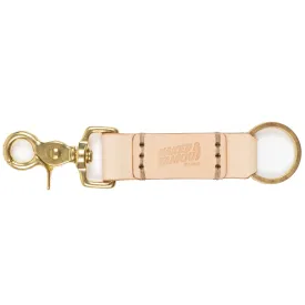 Key Chain - Bovine Leather - Natural