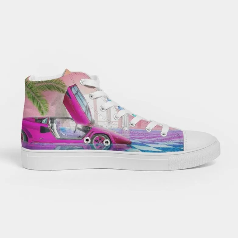 Ladies Andromeda Hightop Canvas Shoe