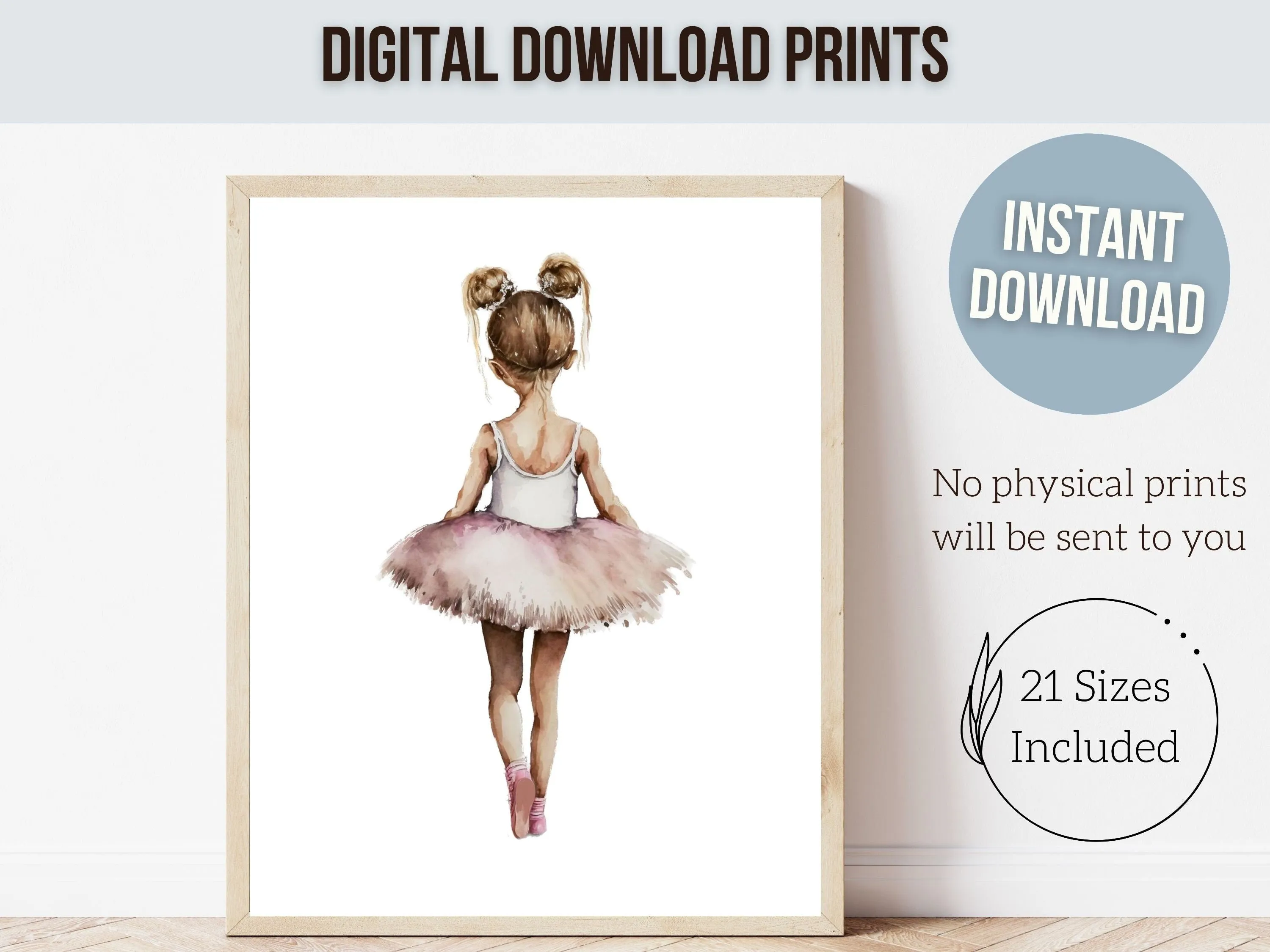 Little Ballerina Prints - Set 1