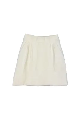 Maggie Mini Skirt - Oatmeal Wave